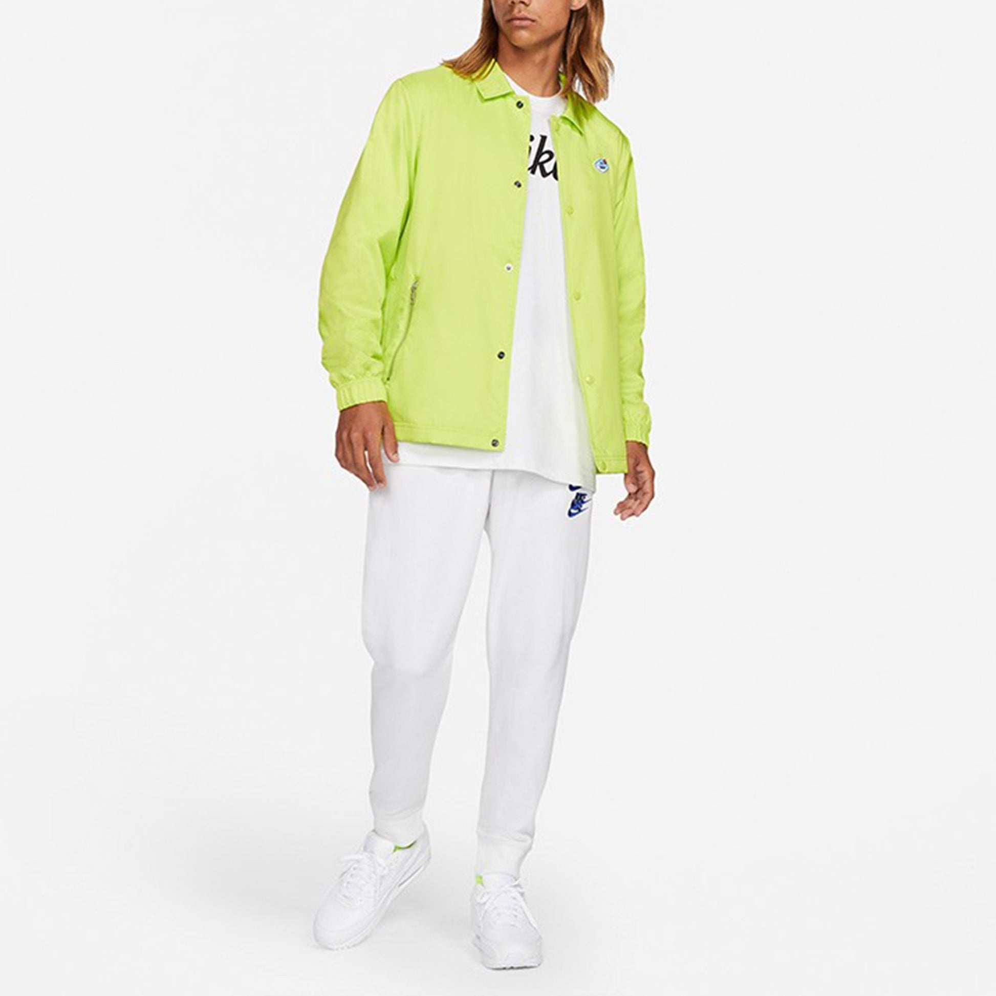 Nike Sportswear Airmoji Wvn JKT Jacket Teeth Green DA8735-389
