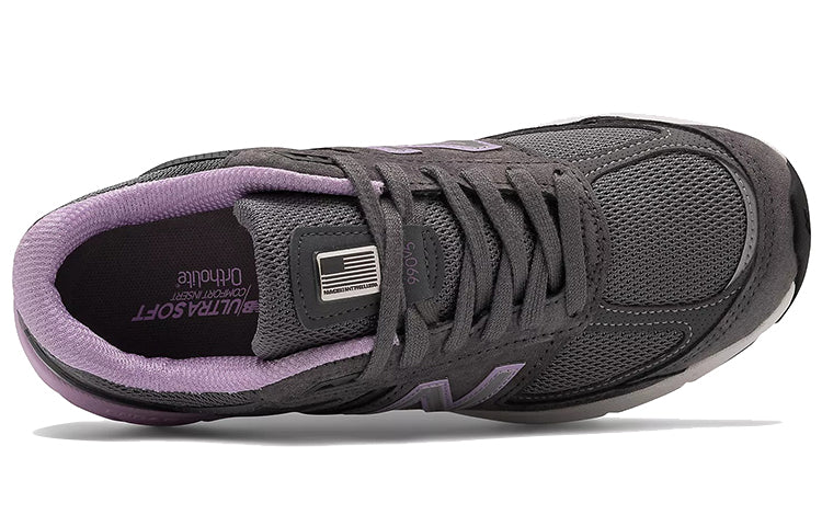 (WMNS) New Balance 990v5 Made In USA 'Lead Dark Violet Glow' W990DV5