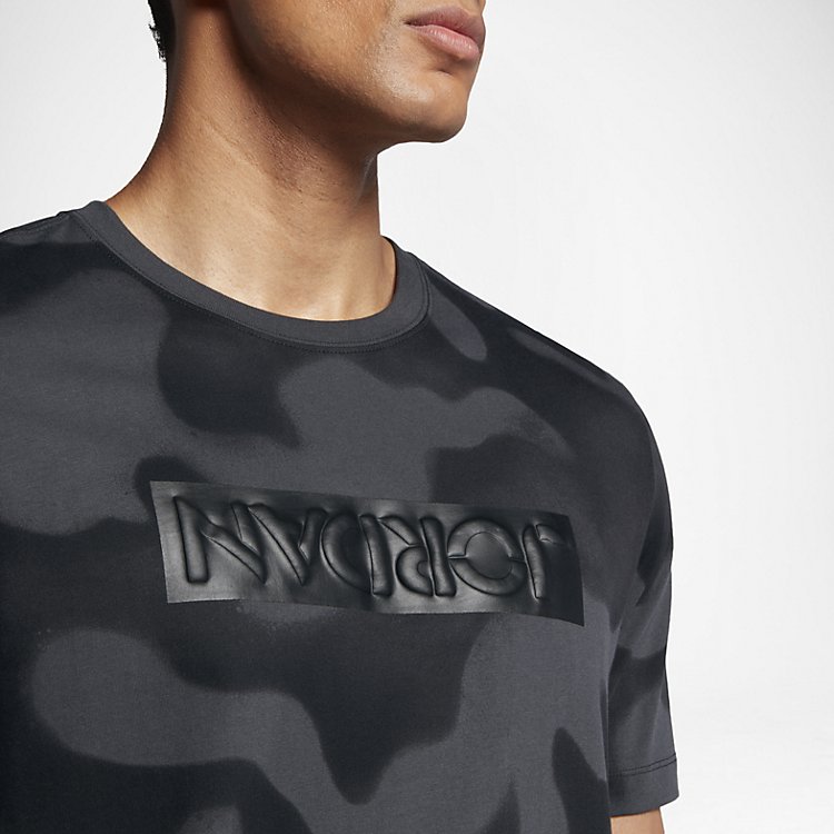 Air Jordan Camo T-Shirt 'Black' 864925-060