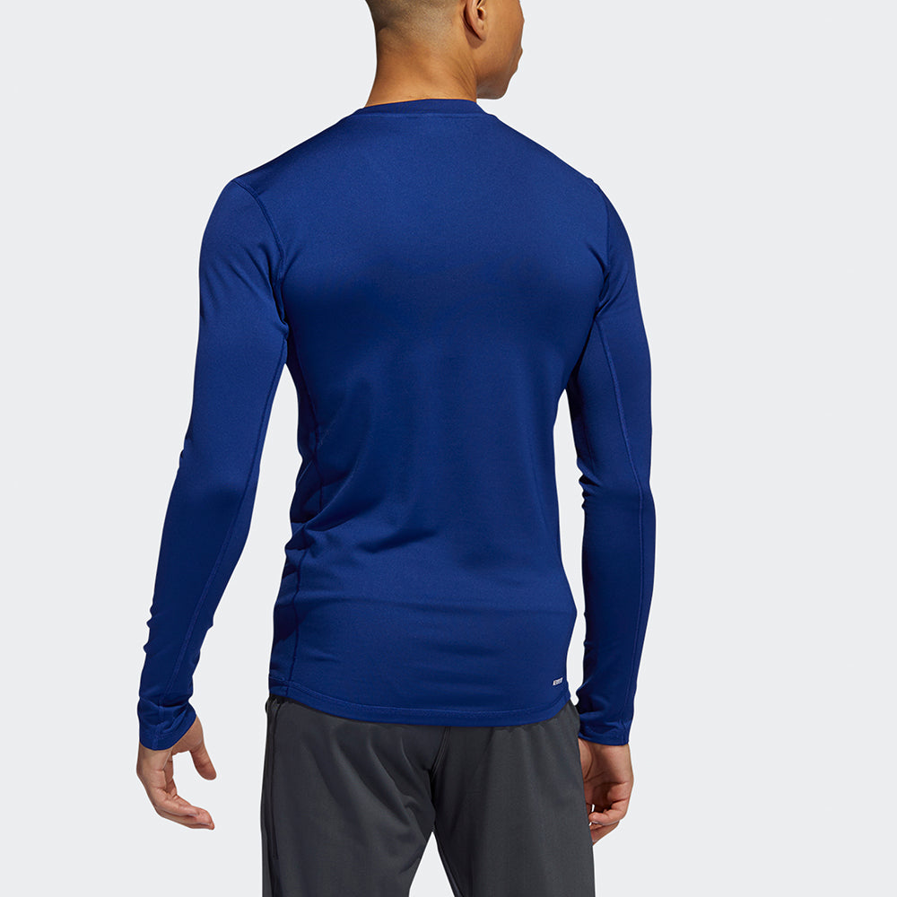 adidas TF Turf Warm Ls Casual Sports Long Sleeves Round Neck Blue GT9517