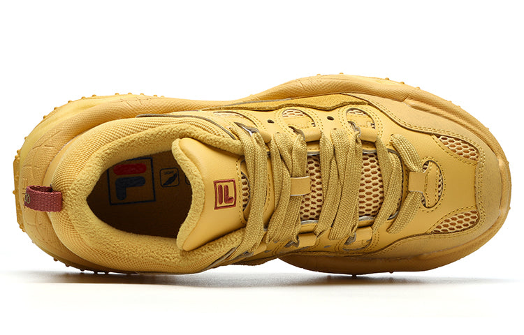 (WMNS) FILA FUSION QD96 Sneakers 'Yellow' T12W145218FOR
