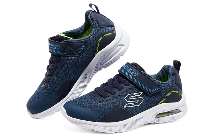 (GS) Skechers Microspec Max - Ravork Shoes 'Blue' 403820L-NVLM