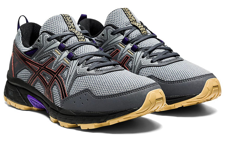 (WMNS) ASICS Gel-Venture 8 'Carrier Grey Red Brick' 1012A708-023