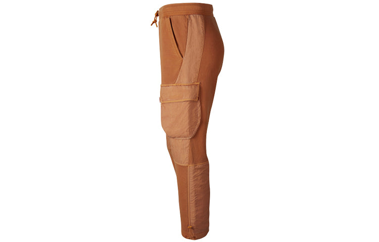 Air Jordan Engineered Washed Distress Knit Splicing Pocket Casual Long Pants CV2791-875