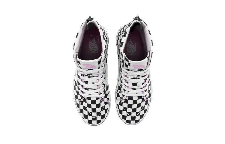 (PS) Vans SK8-Hi Damier 'Black White' VN0A4BUXABY
