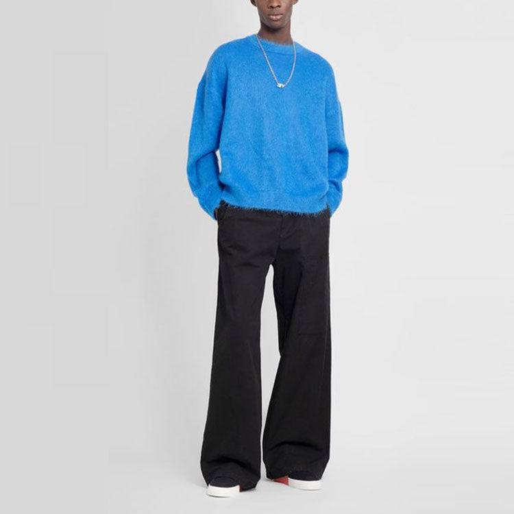 Off-White Logo-Embroidered Jumper OMHE137F22KNI0014545