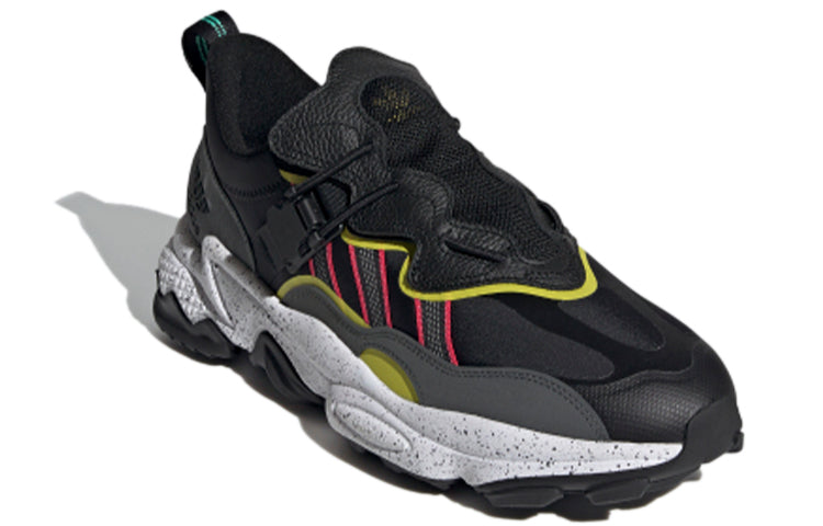 adidas originals Ozweego Flipshield 'Black White Yellow' FY5776