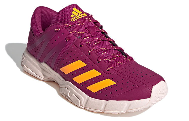 adidas Wucht P3 Wear-resistant Non-Slip Badminton Sports Shoe Purple Unisex FU8327