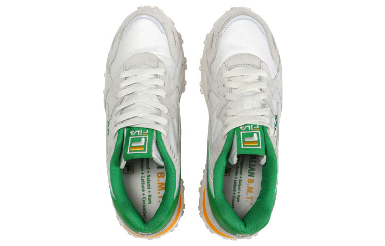 FILA x Subway Daily Jogger Low White/Green 1GM01205_724
