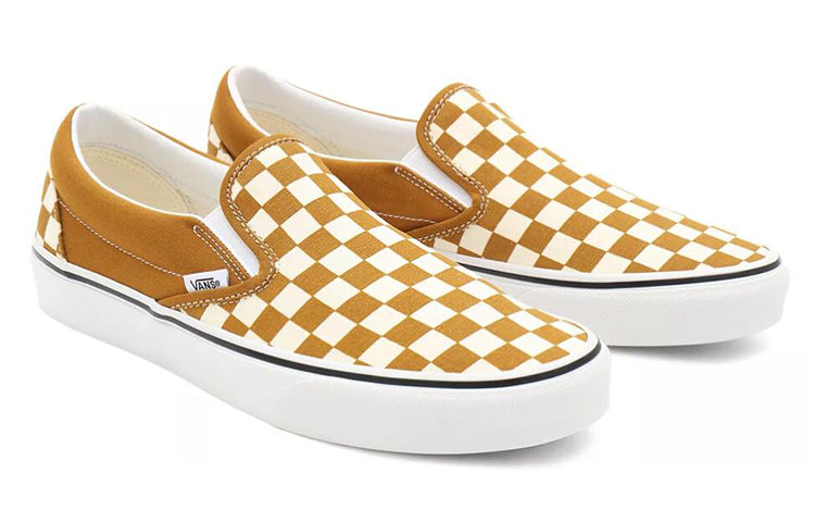 Vans Classic Slip-On 'Checkerboard - Golden Brown' VN0A33TB9HN
