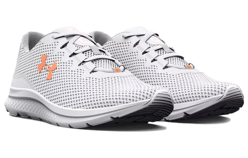 (WMNS) Under Armour Charged Impulse 3 'White Orange Tropic' 3025427-100