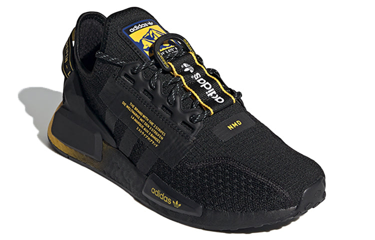 adidas NMD_R1 V2 'Black Yellow Gradient' GY5354