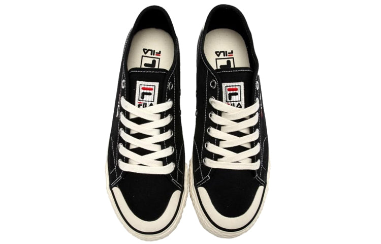 FILA Classic Kicks canvas shoes Black/white FS1SIB1120X_BLK