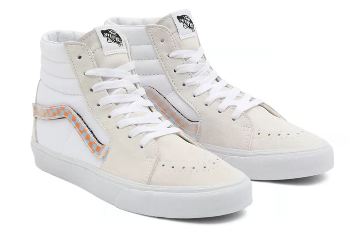 Vans Lenticular Sidestripe SK8-HI 'White Orange' VN0A5KRHA53