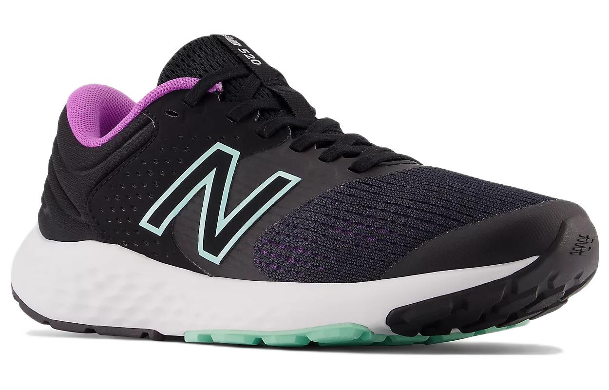 (WMNS) New Balance 520 V7 'Black Purple Mint' W520CP7