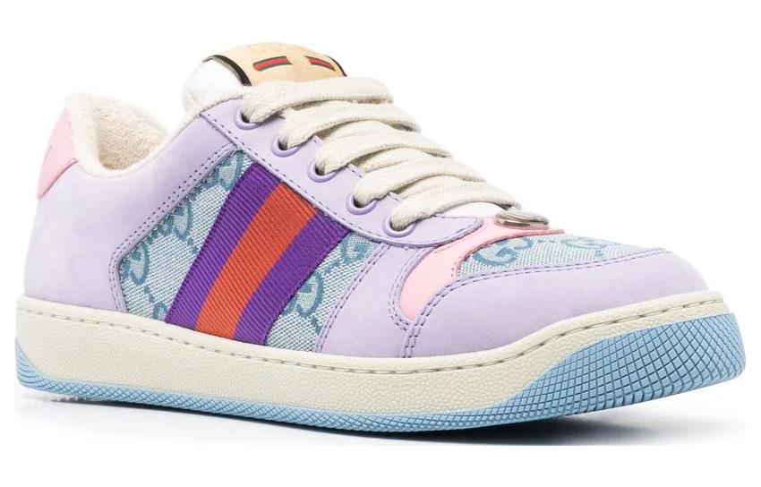 (WMNS) Gucci Screener GG Sneakers 'Purple Multi' 741575-9SFR0-8480