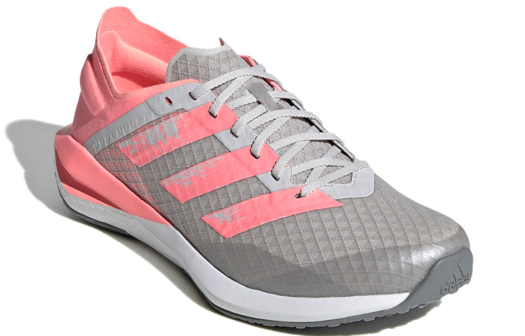 (GS) adidas Rapidafaito J Grey/Pink FV7997