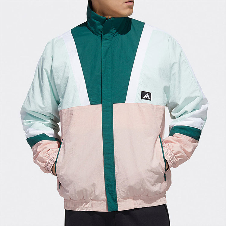 adidas UB Jkt Silo Colorblock Woven Jacket White GM4445