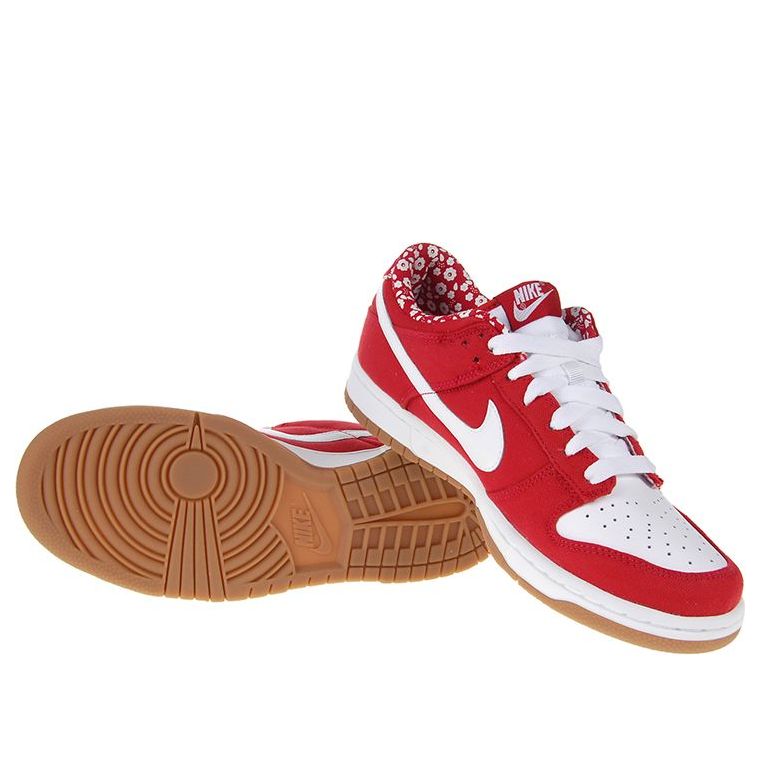 (WMNS) Nike Dunk Low CL 'Liberty Fabric Pack - Varsity Red' 317815-611