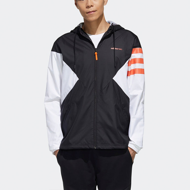 adidas neo Causual Sports Coat Male Black GG3448