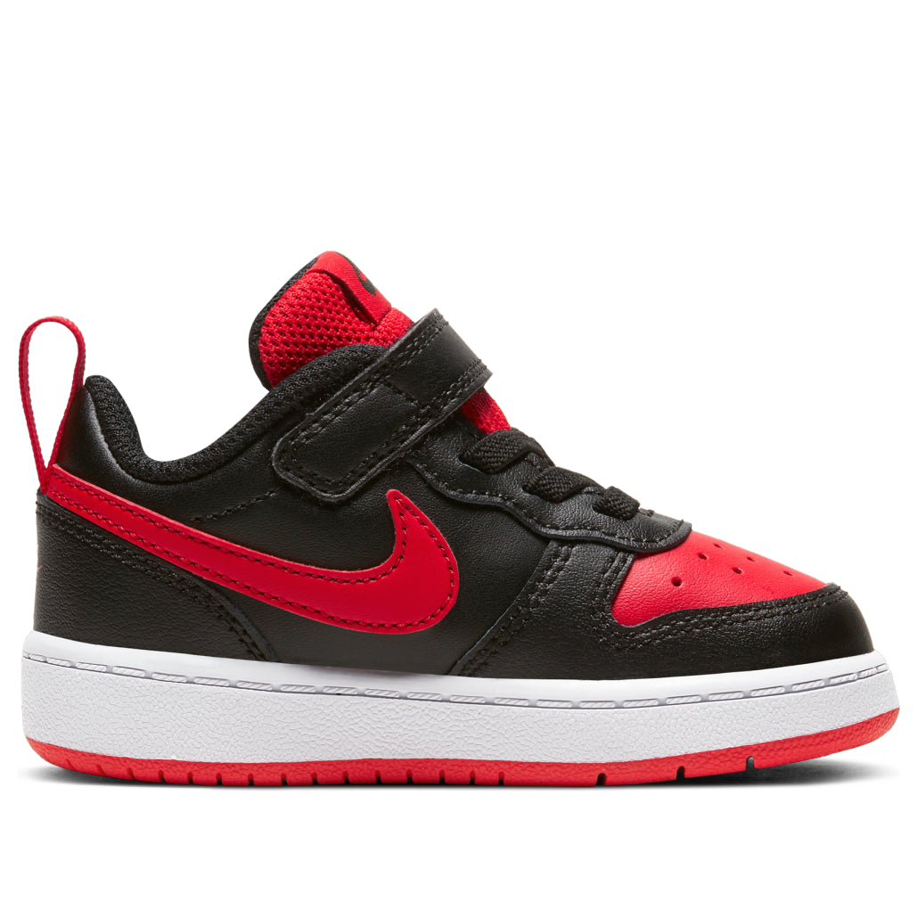 (TD) Nike Court Borough Low 2Velcro 'Bred' BQ5453-007