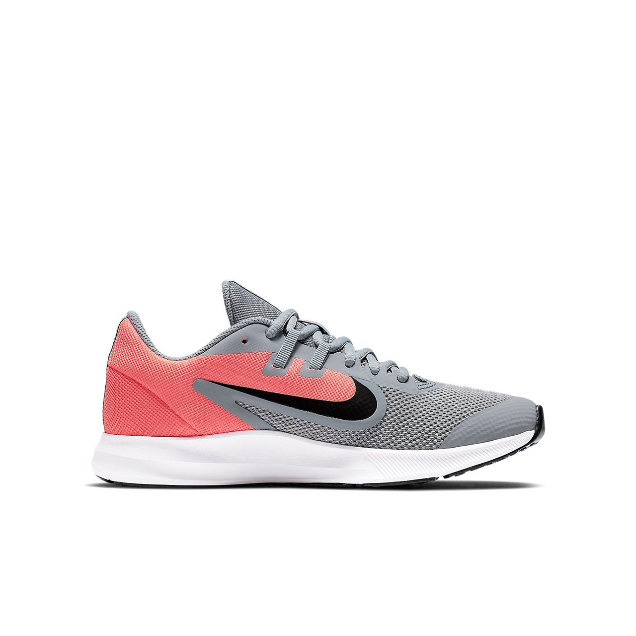 (GS) Nike Downshifter 9 Grey/Pink AR4135-402