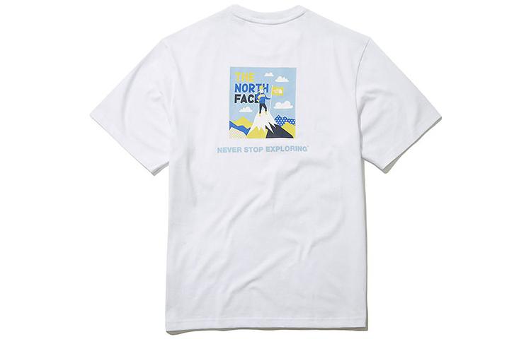 THE NORTH FACE Unisex Logo Printing White NT7UL07F