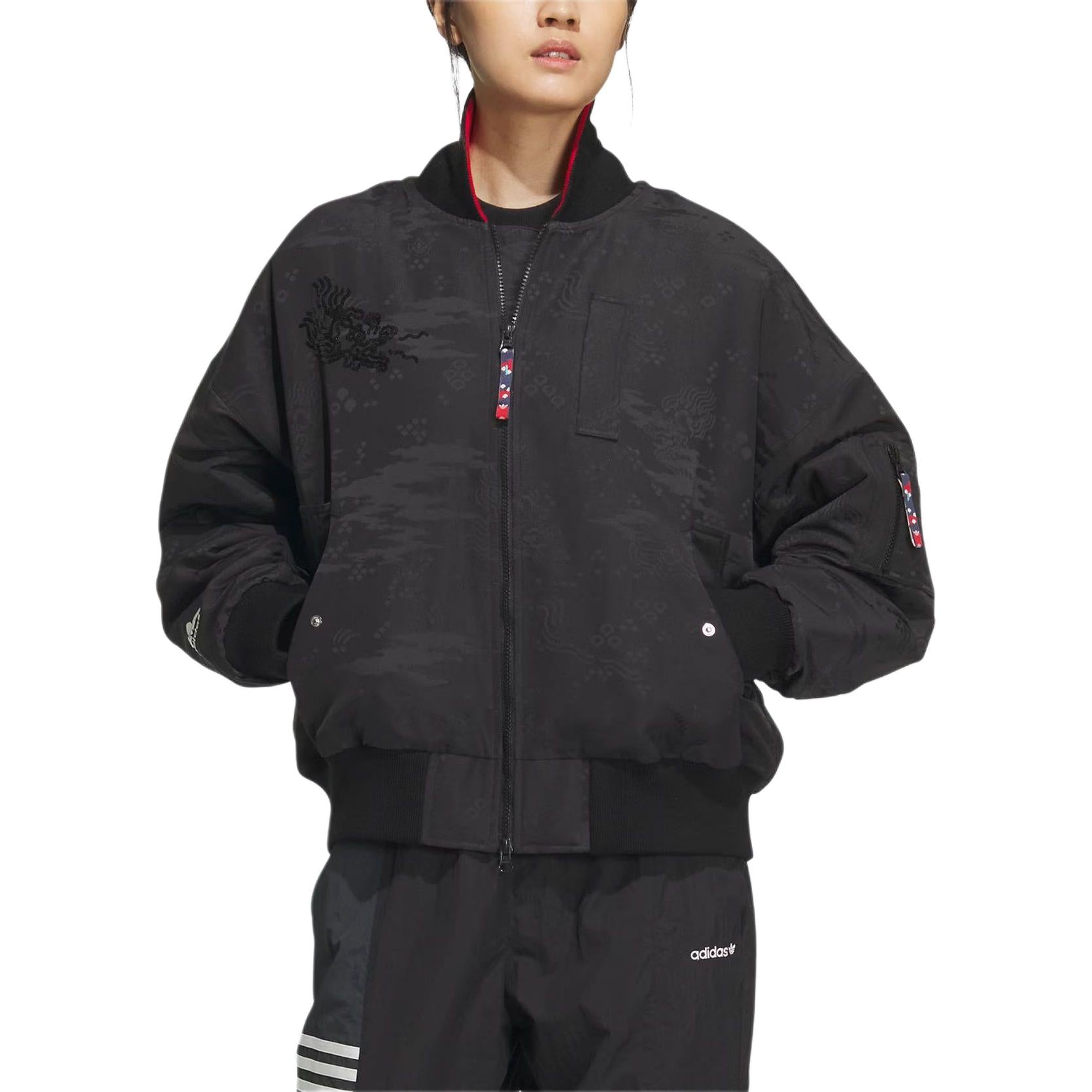 (WMNS) adidas Originals STLE PAD Jackets Asia Sizing 'Black' IX4219