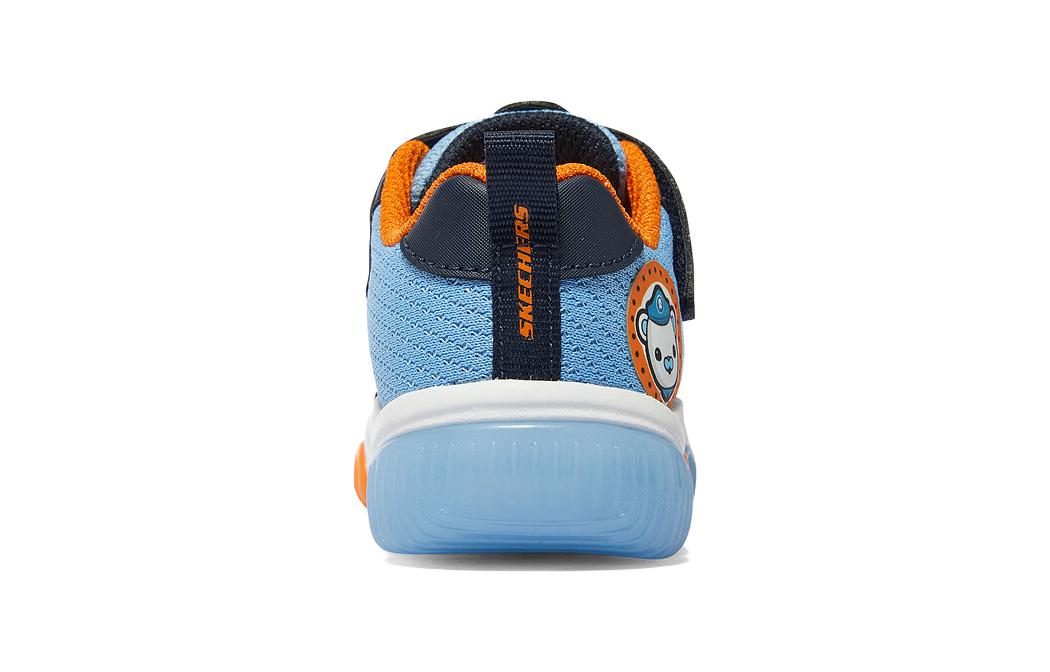 (TD) Skechers Running Sneakers 'Light Blue Navy Orange' 407109N-NVMT