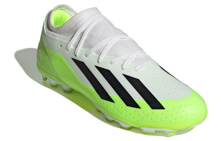 adidas Crazyfast X 3 AG 'White Black Solar Green' IG7651