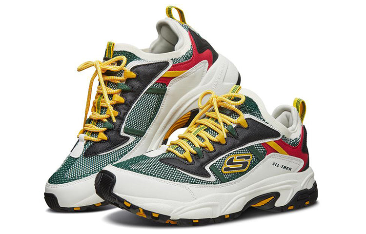 Skechers Stamina Low-Top Running Shoes Black/Green 51881-BKGR