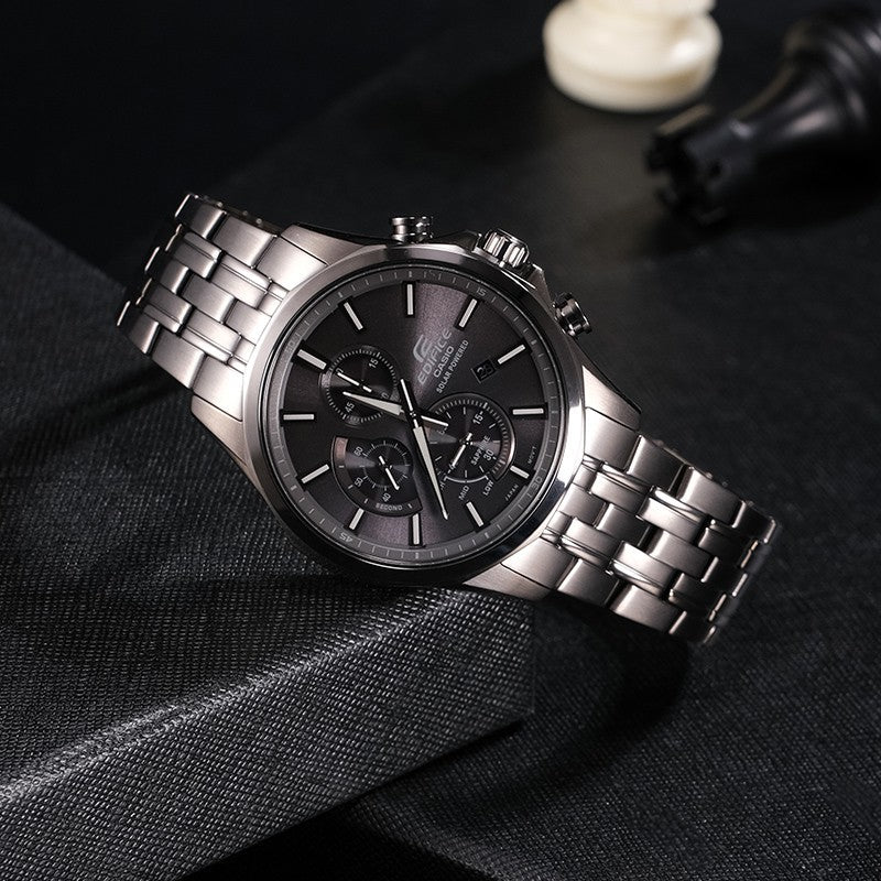 CASIO EDIFICE Series Vintage Sportses Men s Quartz Waterproof Mens Black Analog EFB-670SBG-1AVUPR