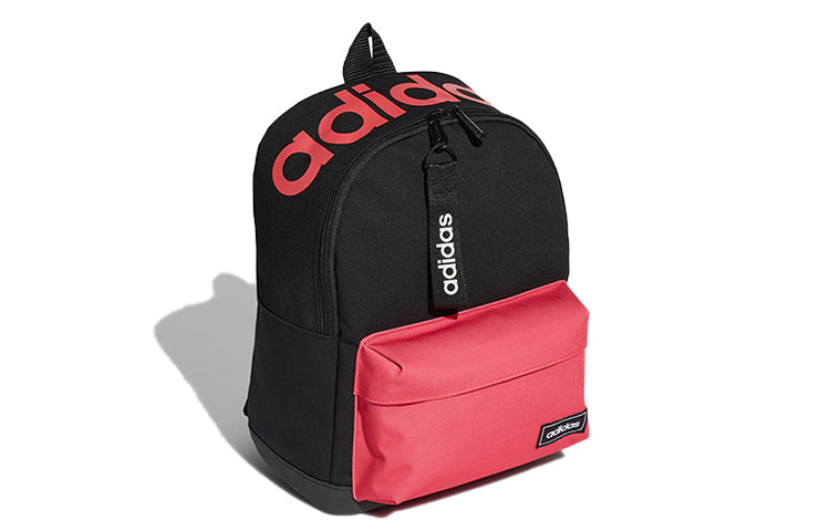 adidas Neo Small Backpack 'Black Red' GQ5992