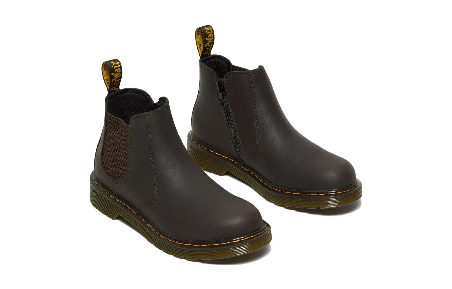 (PS) Dr.Martens 2976 Wildhorse Leather Chelsea Boots 'Dark Brown' 25854207