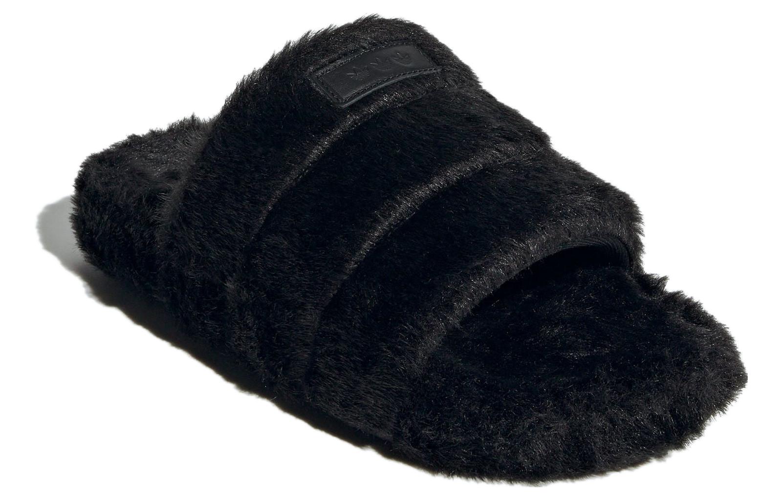 (WMNS) adidas originals Adilette 'Black' IF3964