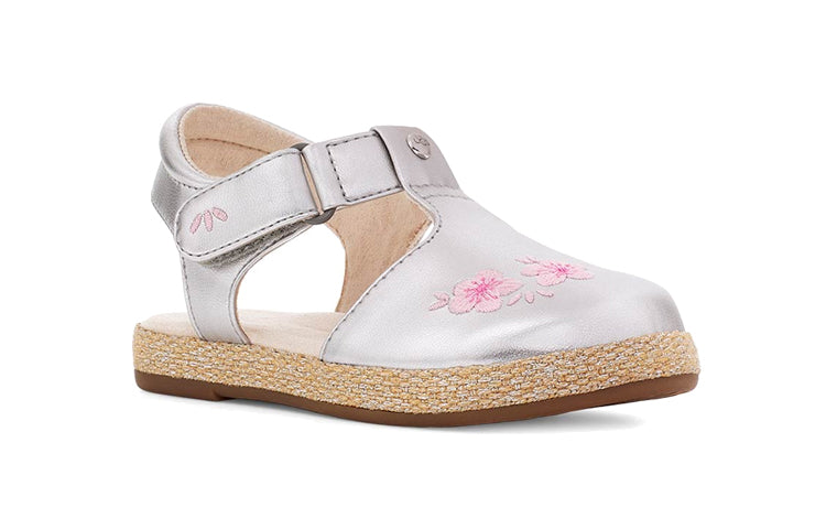 (TD) UGG Emmery Sandal 'Silver Metallic' 1118574T-SLVM