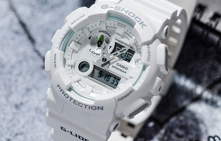 CASIO G-Shock Analog-Digital 'White' GAX-100A-7A