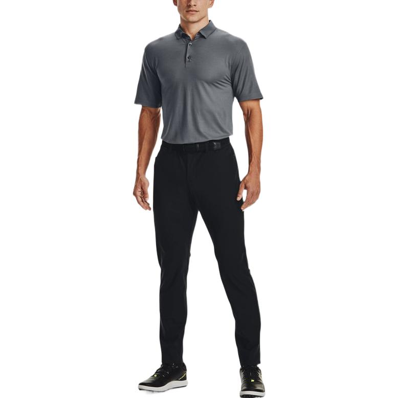 Under Armour Luxe Polo Shirts 'Grey' 1370150-012