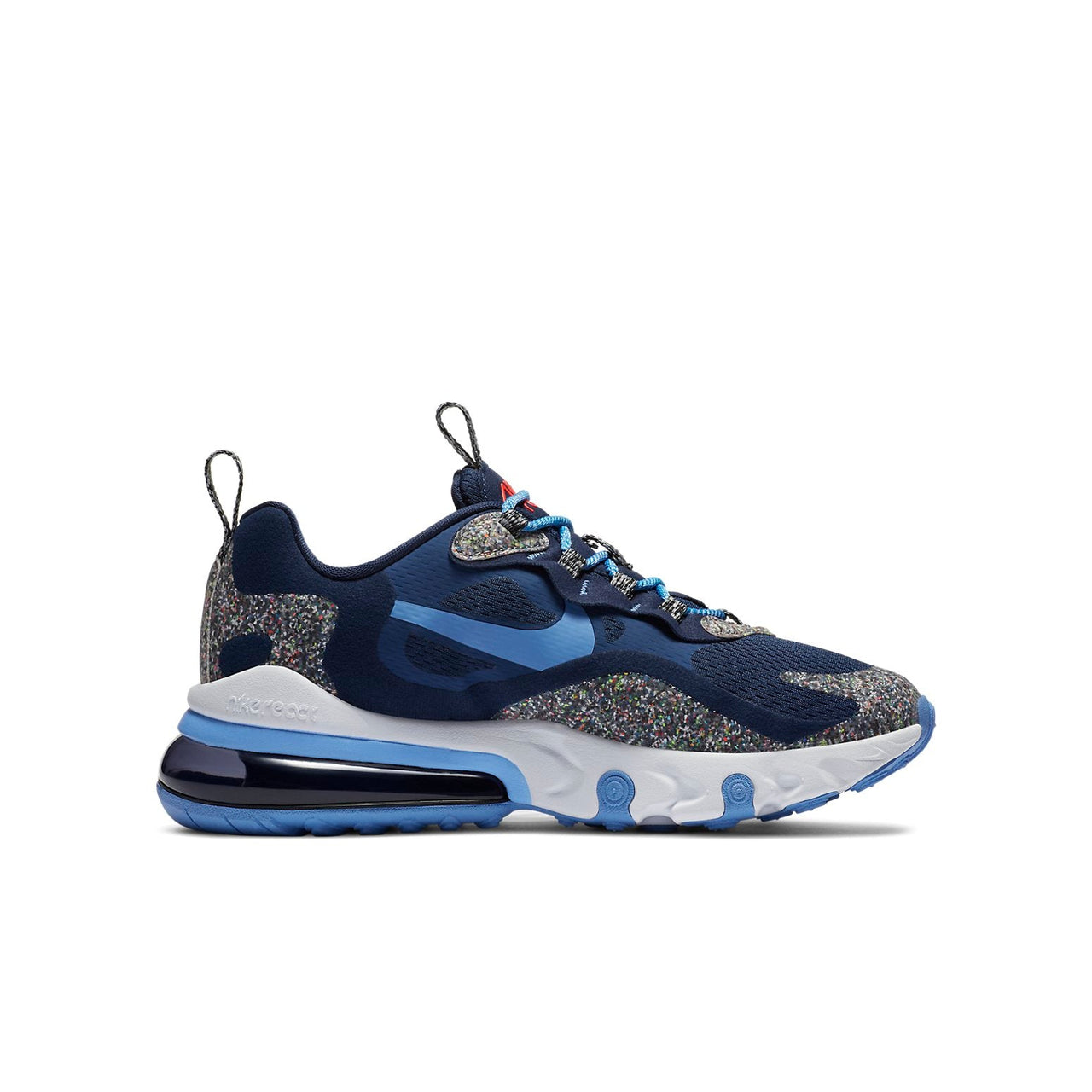 (GS) Nike Air Max 270 React SE 'Grey Blue' CN8282-400