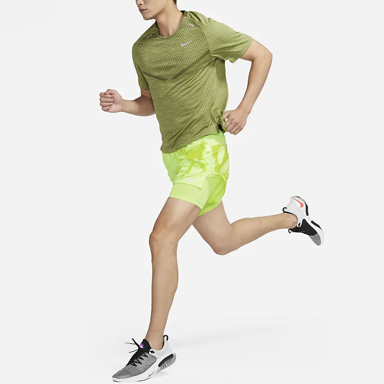 Nike Dri-FIT Stride Run Division 2-In-1 Running Shorts 'Green' DQ4762-358