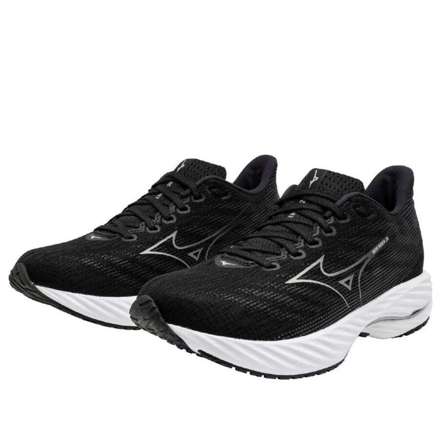 (WMNS) Mizuno Wave Rider 28 'Black Silver White' J1GD240322