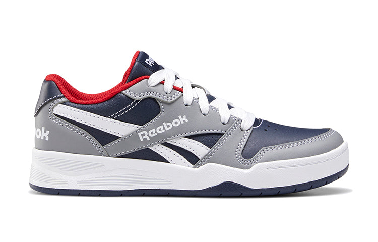 (GS) Reebok BB4500 Court Low 'Grey Vector Navy' FY5141