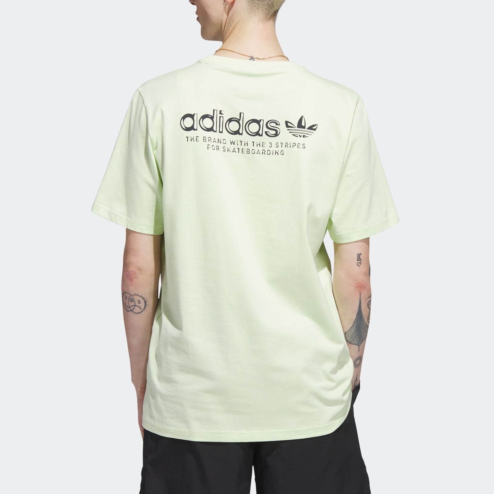 adidas Originals 4.0 Logo Tee 'Green' HS3029
