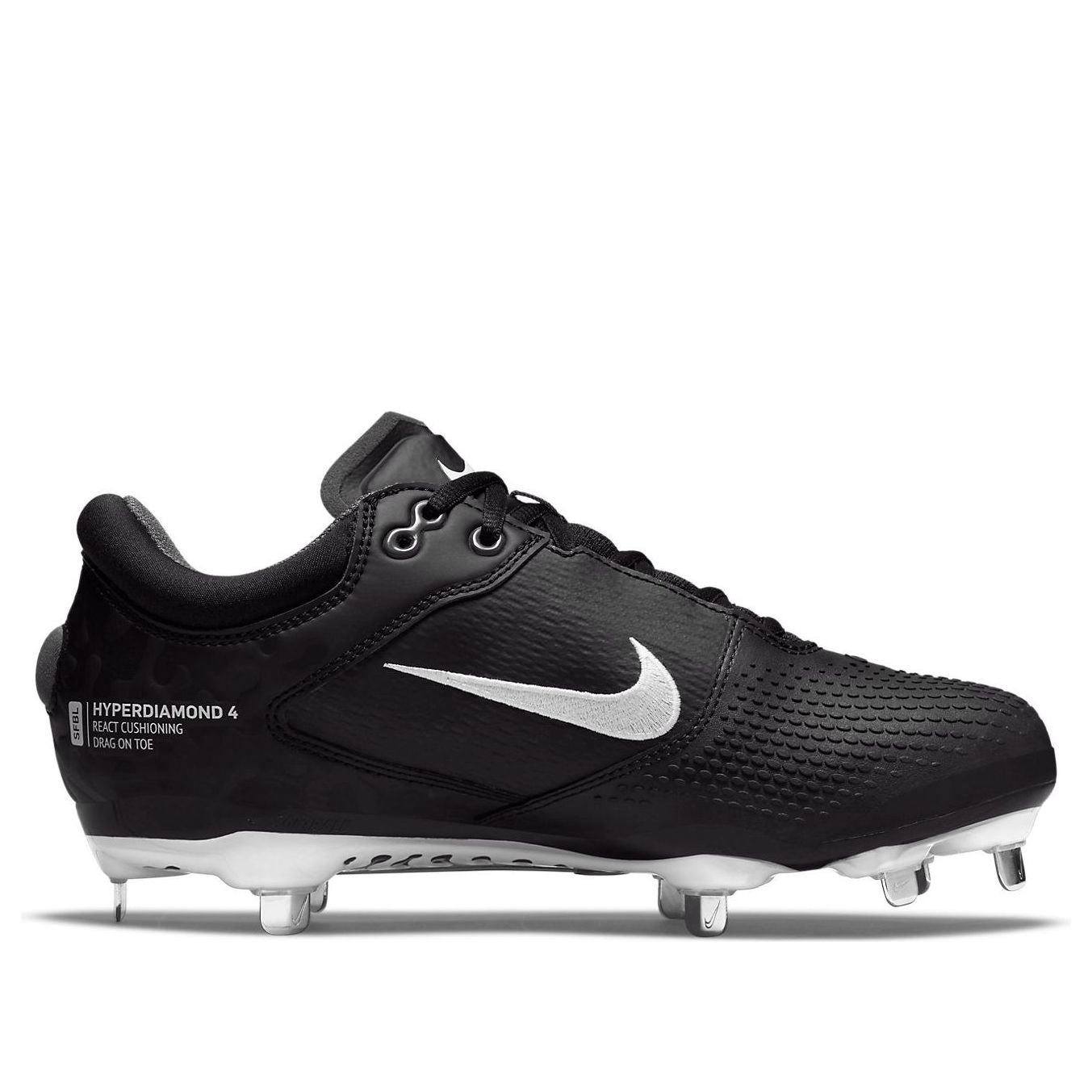 (WMNS) Nike Hyperdiamond 4 Elite 'Black Dark Grey' CZ5917-005
