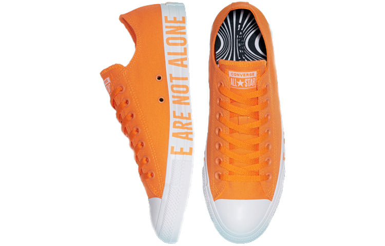 Converse Chuck Taylor All Star We Are Not Alone Low Top 'Orange White' 165385C