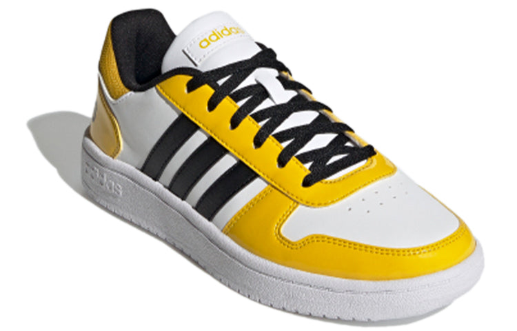 (WMNS) adidas Hoops 2.0 'White Yellow Black' H01212