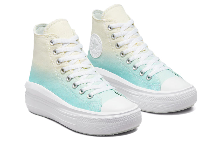(WMNS) Converse Chuck Taylor All Star Move High 'Ombre - Light Dew' 572898C