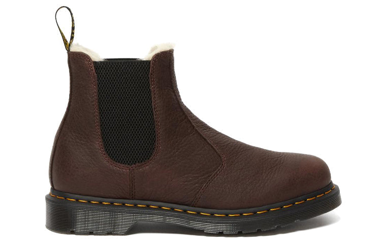 Dr. Martens 2976 Faux Fur Lined Chelsea Boots 'Cask' 26333257