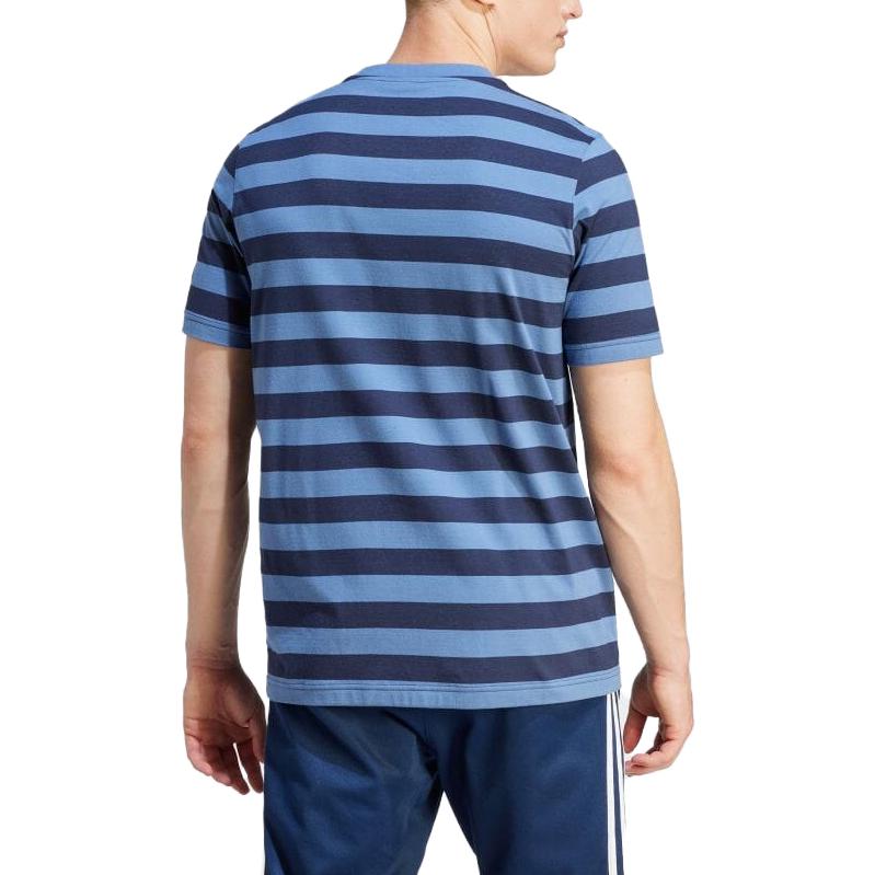 adidas Originals Striped T-Shirt 'Blue White' IR7588