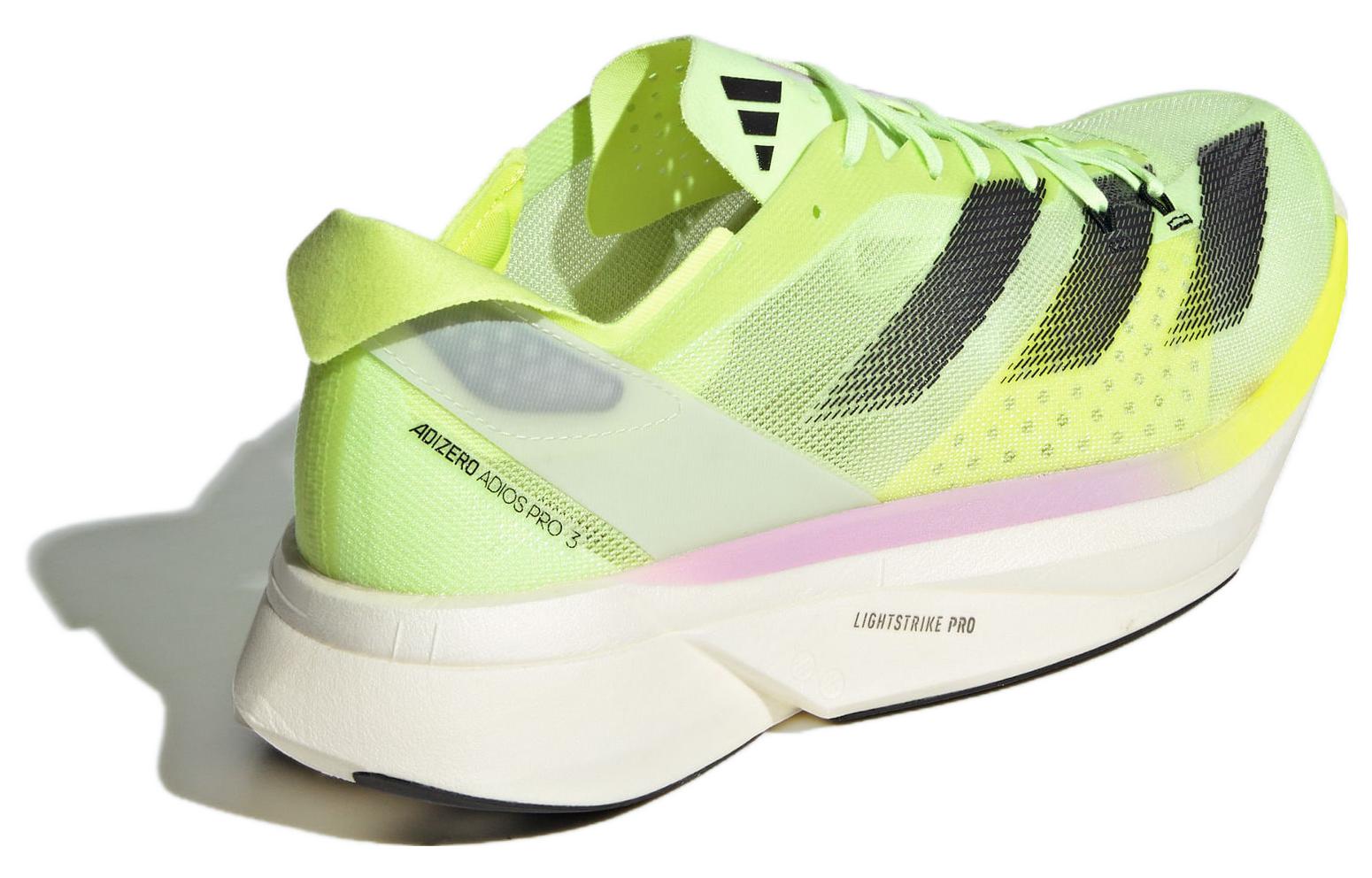 adidas Adizero Adios Pro 3 'Neon Green Black Pink' IG6445